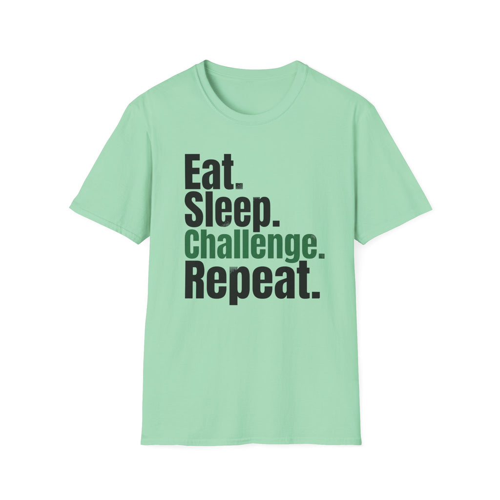 Eat. Sleep. Challenge. Repeat. T-Shirt