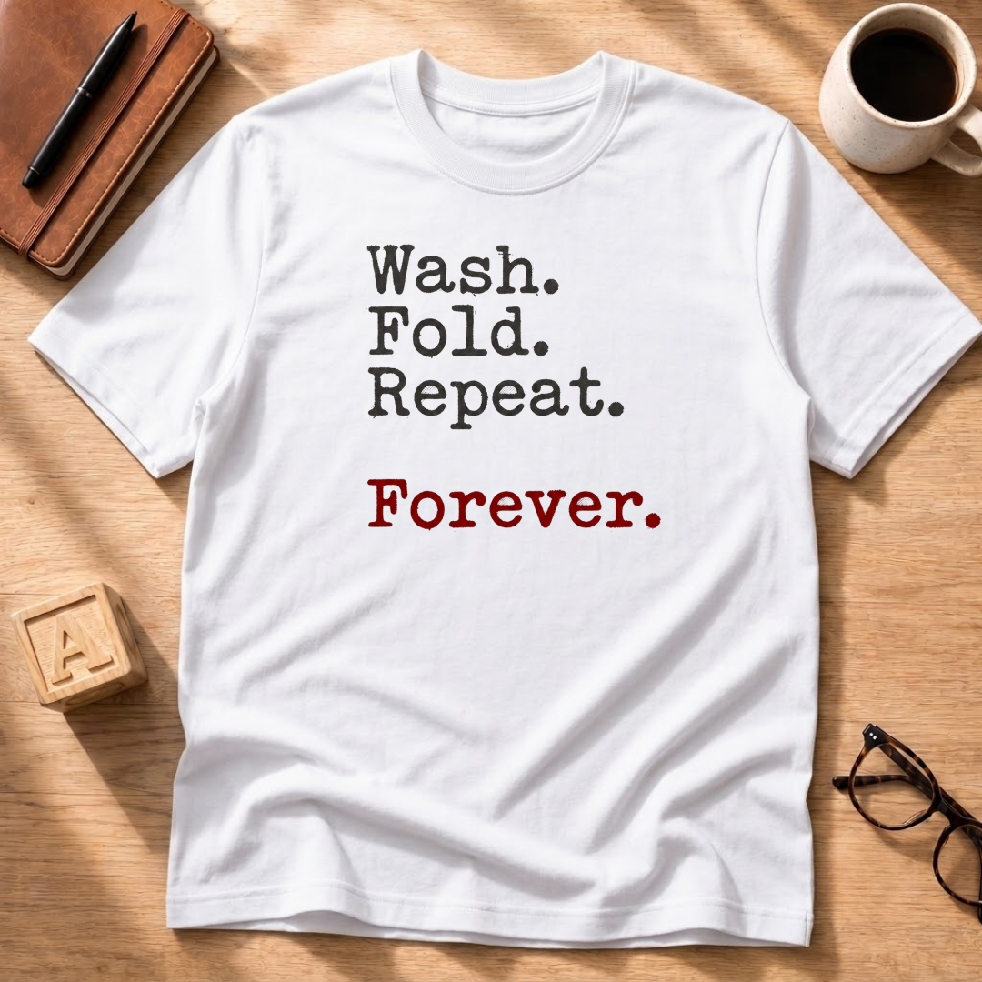 Wash. Fold. Repeat. T-Shirt