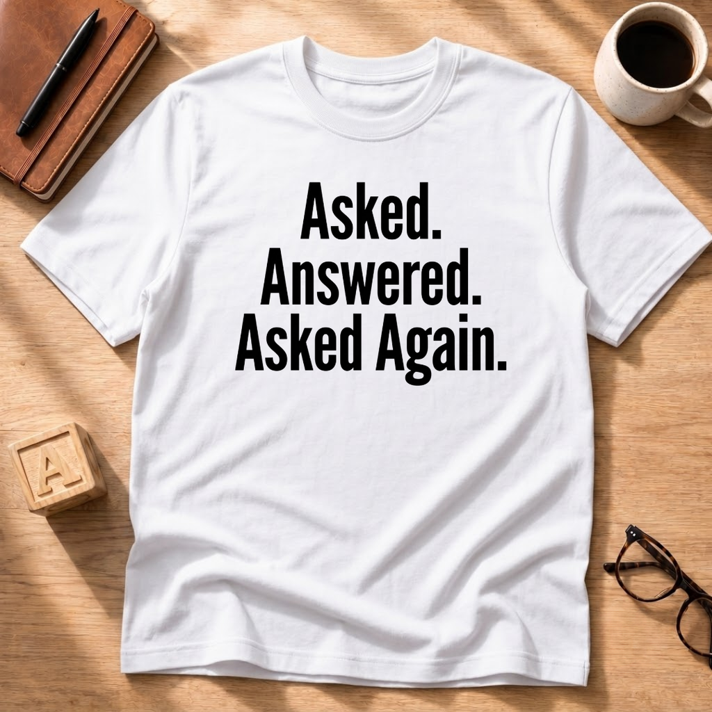 Asked Again T-Shirt