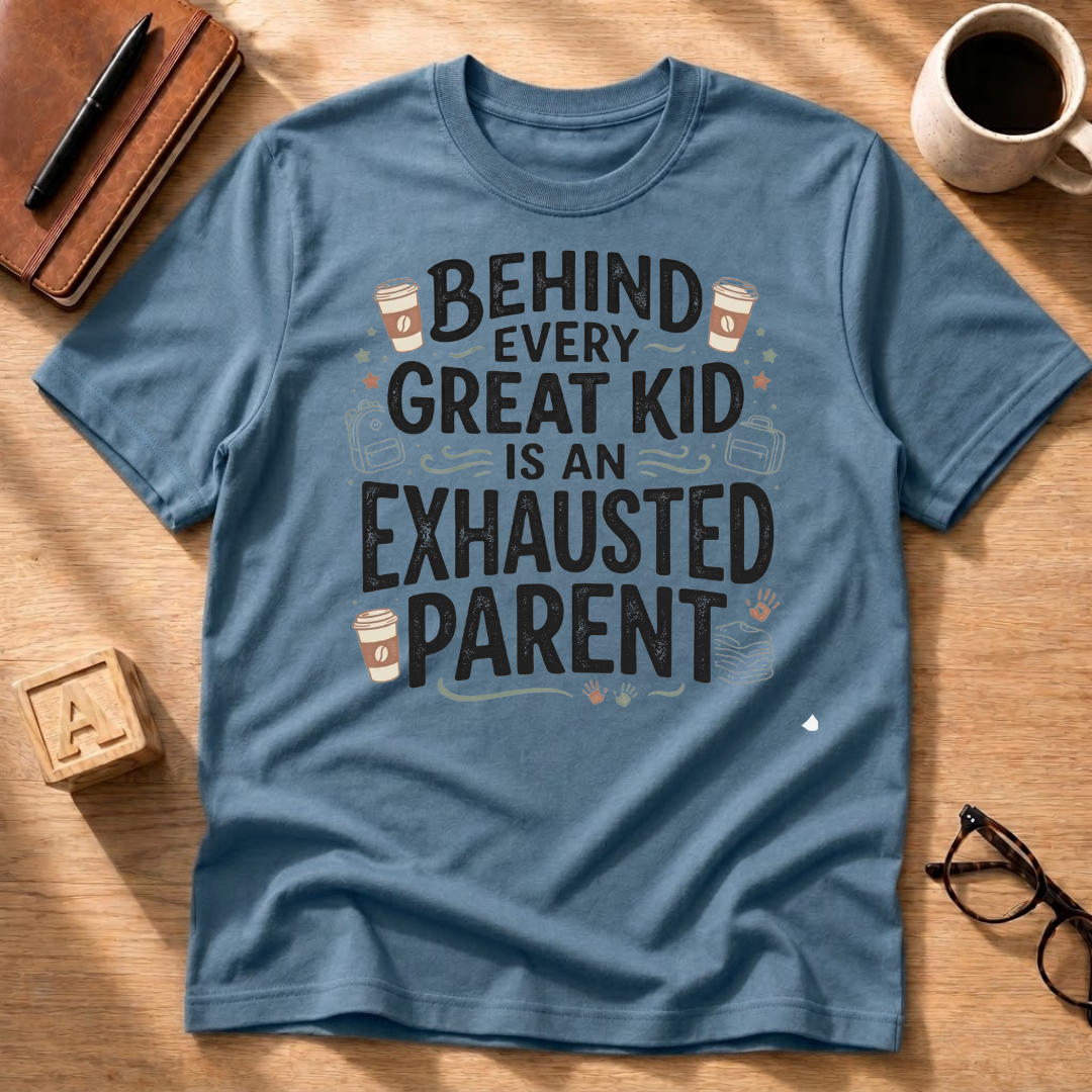 Exhausted Parent T-Shirt