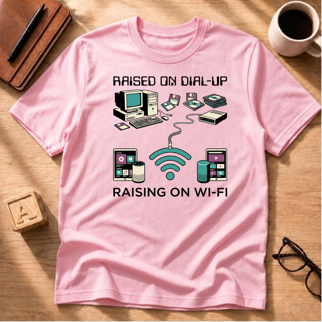 Raised on Dial Up T-Shirt