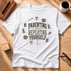 Parenting Is Mostly Repeating Yourself T-Shirt