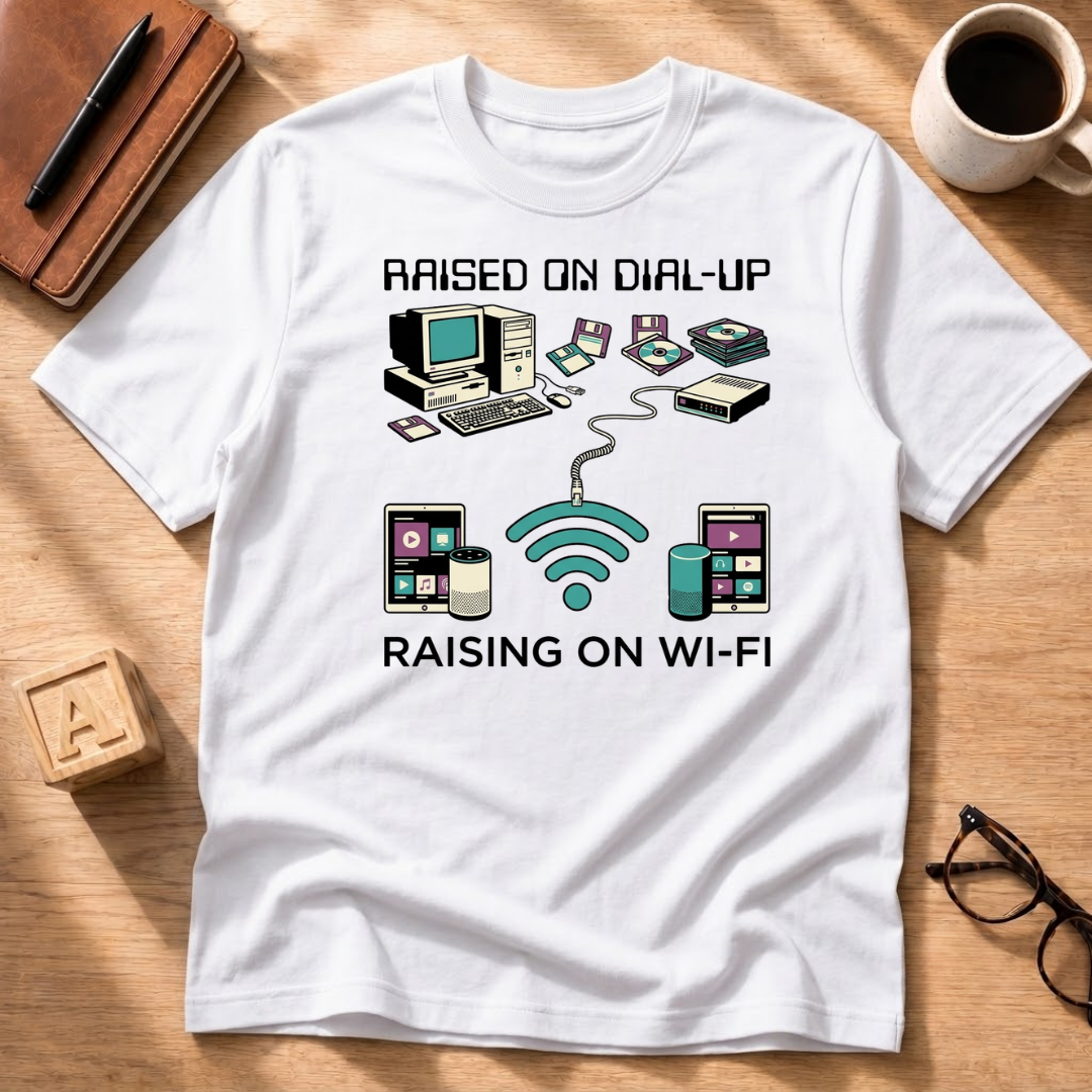 Raised on Dial Up T-Shirt